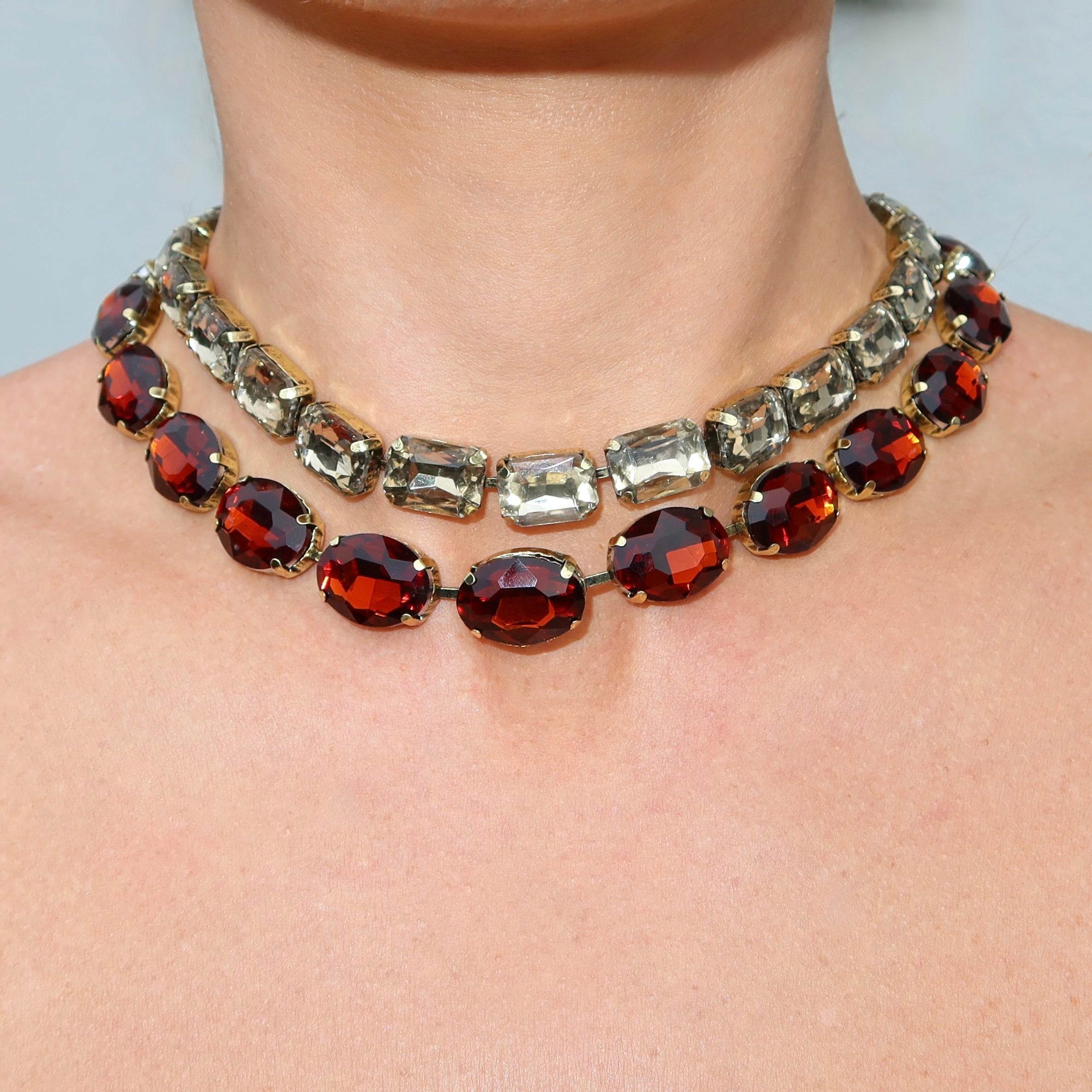 Collier Alabama marron